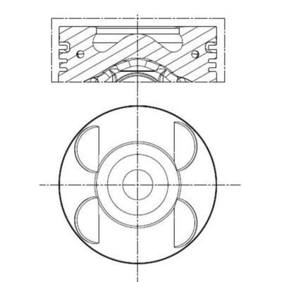 MAHLE PİSTON.646 88.00 MM (A6460300817)