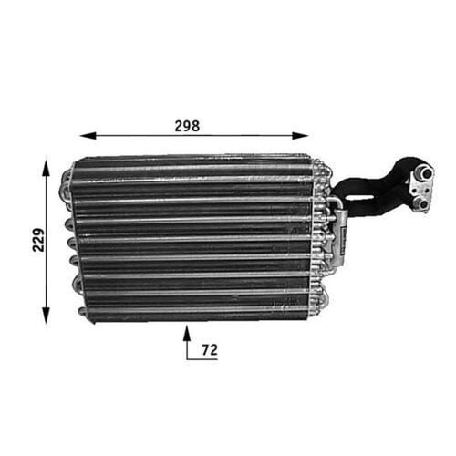 BEHR EVAPORATÖR W124 (A1248300758)