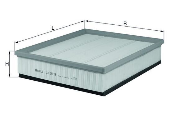 KNECHT HAVA FİLTRESİ (2H0129620)