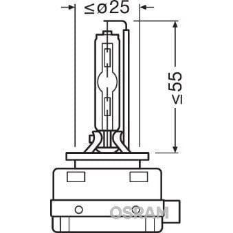 OSRAM FAR AMPULÜ XENON. D1S. W176-203-204-216-218-221-230-245-246-639... (N000000004248)