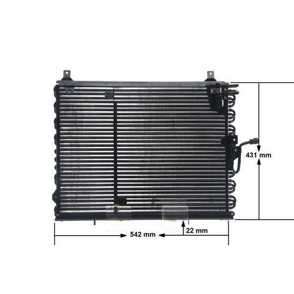 BEHR KLİMA RADYATÖRÜ W124 (A1248301370)