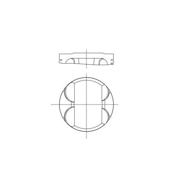 MAHLE PİSTON+SEGMAN 80 MM M52 (11251437146)