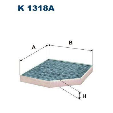 FILTRON POLEN FİLTRESİ A6 A7 11>KARBONLU (4H0819439)