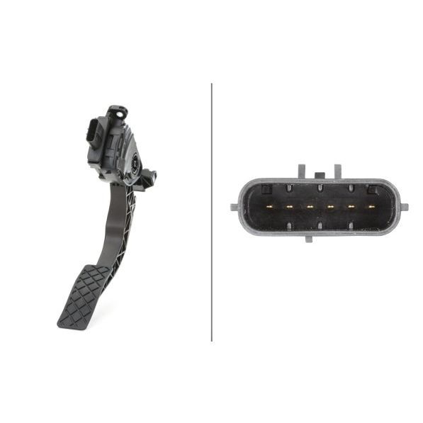 HELLA GAZ PEDALI A4/A6 08> (8K1721523A)