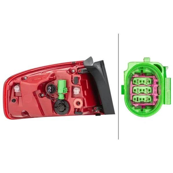 HELLA STOP AUDI A4 13>LED DIŞ R (8K5945096AC)