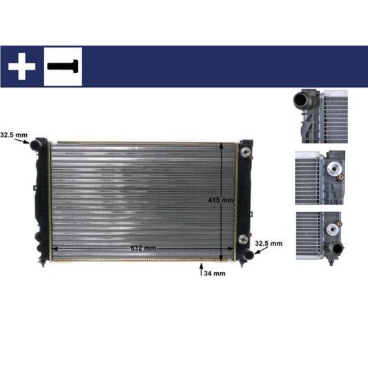 BEHR RADYATÖR AUDI A4 2.5 TDI (8D0121251BB)