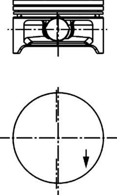 KOLBENSCHMIDT PİSTON SEGMAN W10B16A 77,50 MM (0,50) (11257508551)