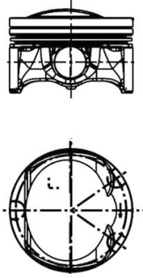 KOLBENSCHMIDT PİSTON SEGMAN BYT/BZB/CABA/CABB/CABD (06H107065BK)