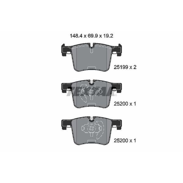 TEXTAR F-30 ÖN BALATA (34116854126)