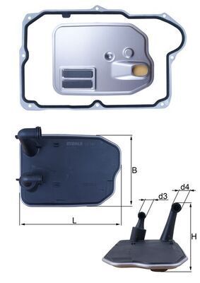 KNECHT OTOMATİK ŞANZIMAN YAĞ FİLTRESİ. W176-177-246. CONTALI. 724 ŞANZIMAN. (A2463772400)