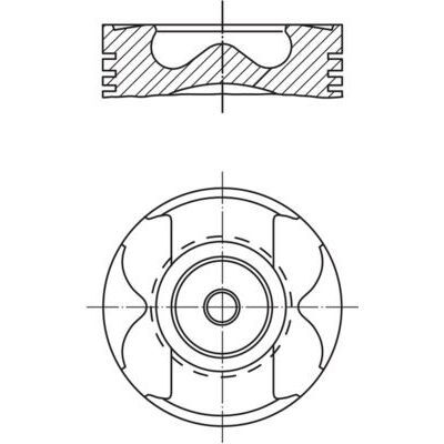 MAHLE PİSTON 80.50MM C205/447-626M (A6220300100)