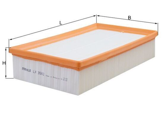 KNECHT HAVA FİLTRESİ GOLFVII A3 12> (5Q0129620B)