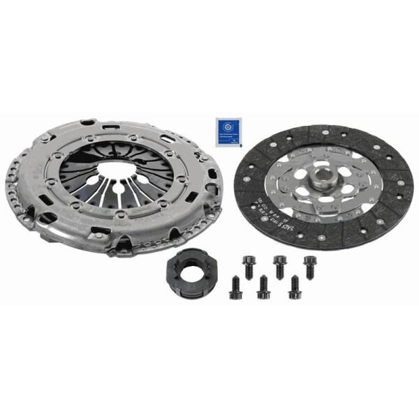 SACHS DEBRİYAJ SETİ T5/CADDY AXB-BJB 1,9 TDI 04> (03G141015M)