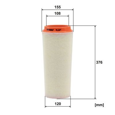 FILTRON HAVA FİLTRESİ M-47 / FREELANDER I 2.0 TD4 01> (13712246997)
