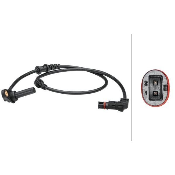 HELLA ABS SENSÖRÜ ÖN SAĞ W212/W218 (A2129053403)