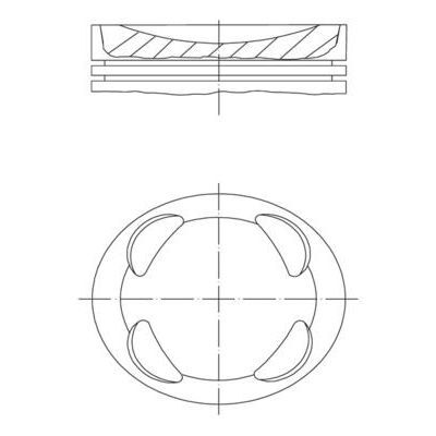 MAHLE PİSTON SEGMAN N12B16A/N16B16A 77,00 MM (STD) R55/R56/R57/R58/R59/R60/R61 (11257589348)