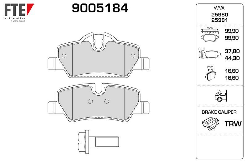 FTE FREN BALATASI ARKA F55/F56/F57 (34216871299)