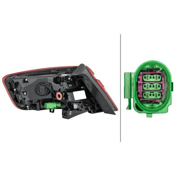 HELLA STOP SAĞ DIŞ A3 17>KAYAR LED (8V4945092)