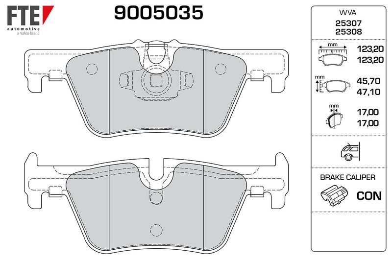 FTE FREN BALATASI ARKA F20/F30 (34216873093)