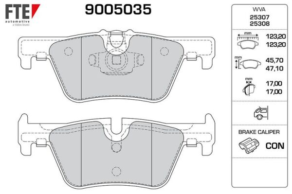 FTE FREN BALATASI ARKA F20/F30 (34216873093)