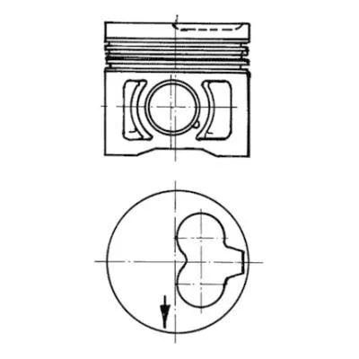 SONNE PİSTON (80.01MM/0.50) T4 24 PIM 2.4 (028107065CF)