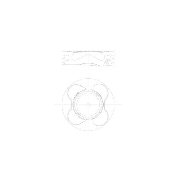 MAHLE PİSTON SEGMAN M57N2 84,50 MM (0,50) (11257792745)