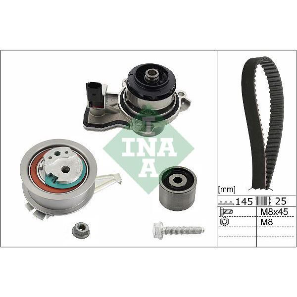 INA TRİGER SETİ (DEVİRDAMLİ) POLO V/CUTA/CYZA/CUSB/CUSA/CYZB 1.4 TDI 14> (04L109119D)