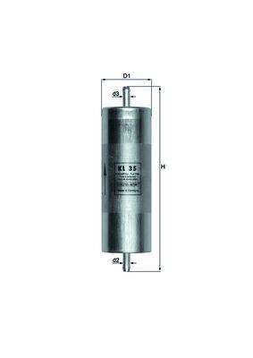 KNECHT YAKIT FİLTRESİ M43 E36 8/94 (13321720102)