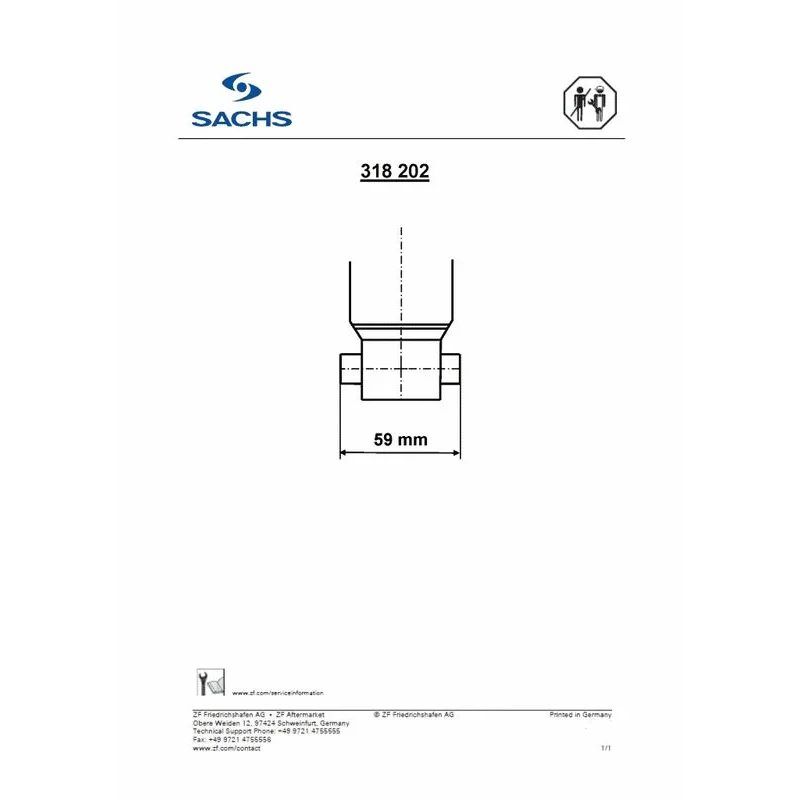 SACHS AMORTİSÖR ARKA GOLF7/A3/LEON/PASSAT 13> (5Q0513029DQ)