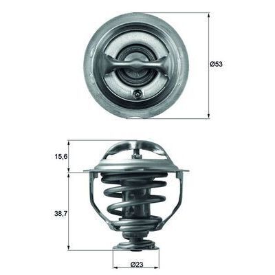 BEHR THERMO TERMOSTAT A4-A5-PASSAT 2,0 TFSI (06J121113C)