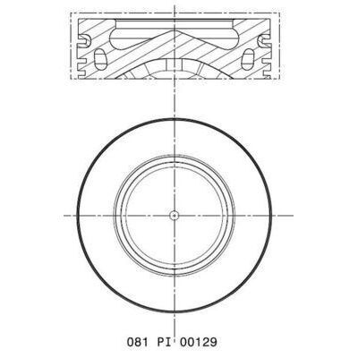 MAHLE PİSTON SEGMAN N47 78.50 MM (0,50) N47D16A (11257812567)