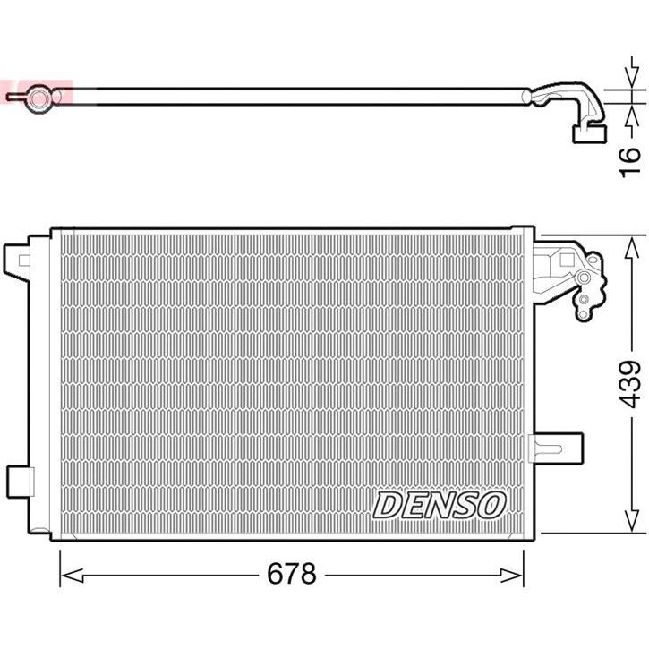 DENSO RADYATÖR (7E0820411B)