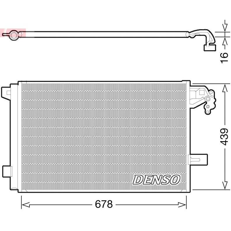 DENSO RADYATÖR (7E0820411B)