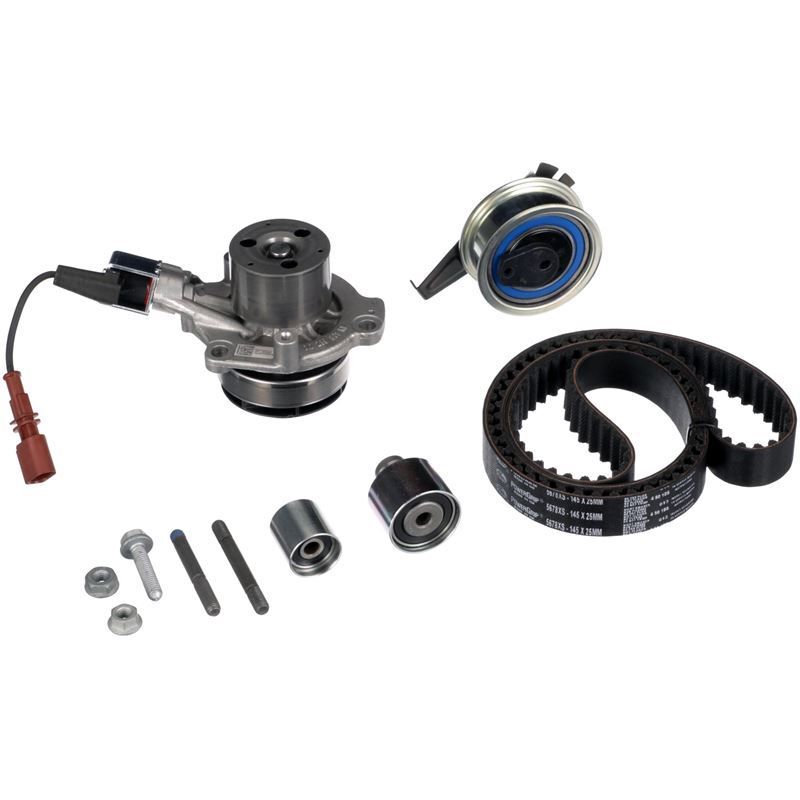 GATES TRIGER SETİ GOLF A3 1,6 TDI 13> ELEKTRİKLİ DEVİRDAİMLİ (04L198119A)