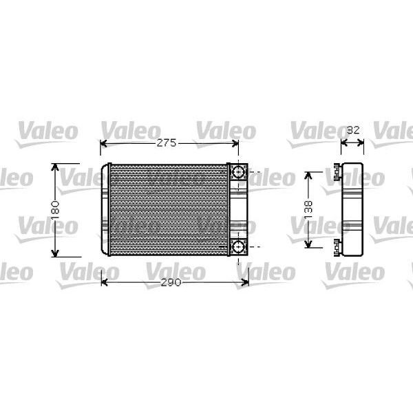 VALEO KALORİFER RADYATÖRÜ MERCEDES C SERIES / CLK (A2038300161)