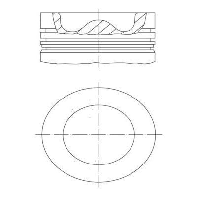 MAHLE PİSTON (79,50) POLO 1,4/TDI/ A1 14> CUSA CUSB CUTA STD (04B107065F)