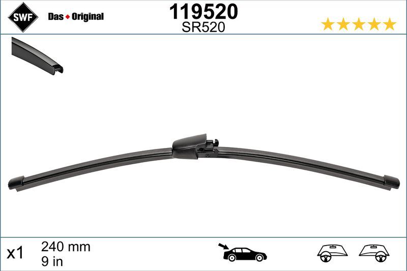 SWF SİLECEK ARKA MINI COUNTRYMAN (61617411249)
