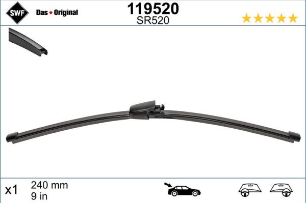 SWF SİLECEK ARKA MINI COUNTRYMAN (61617411249)