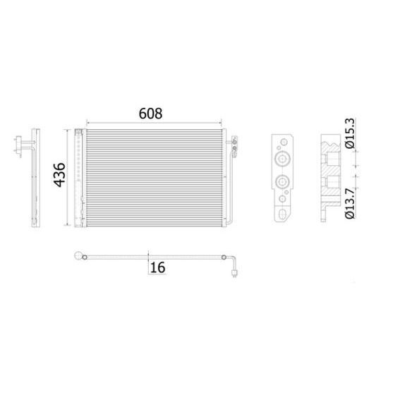 BEHR RADYATÖR RANGE ROVER III 3.0 D/3.6/4.2 (M57/M62) (JRW000020)