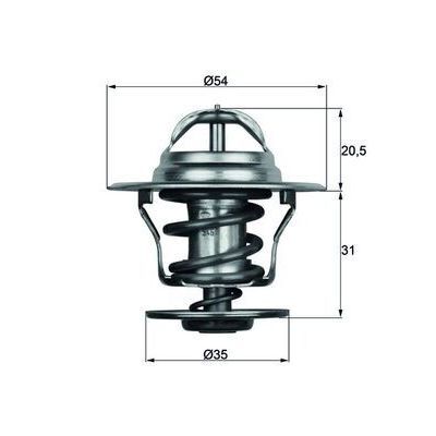 BEHR THERMO TERMOSTAT 1,9/TDI/POLO/CLASSIC/CORDOBA (030121113)