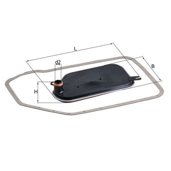 KNECHT ŞANZ. FİLTRESİ KİT A4 PASSAT 01>OTM (01V325429)