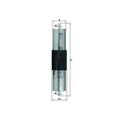 KNECHT YAKIT FİLTRESİ A4,A5,Q7 2,0-3,0 TDI (8K0127400A)