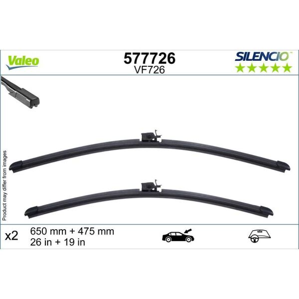VALEO CAM SİLECEK SETİ ÖN W247 (A2478200502)