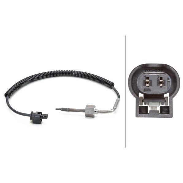 HELLA EGZOZ SICAKLIK SENSÖRÜ W164 (A0009056804)