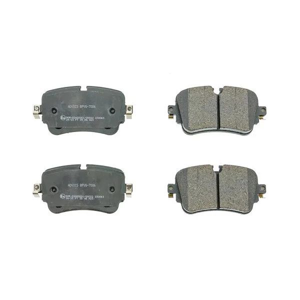HELLA PAGID ARKA FREN BALATASI. TOUAREG-A6-A7-A8-Q7-Q8 (4M0698451P)