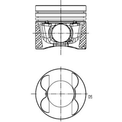 SONNE PİSTON 83.00MM 651 MOTOR (A6510301117)