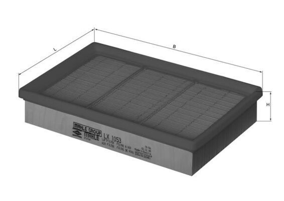 KNECHT HAVA FİLTRESİ E 83 N-46 (13713419934)