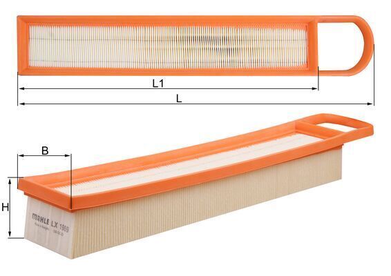 KNECHT HAVA FİLTRESİ MINI R56/R57/R59/R60/R55/R58/R61 (13717534825)