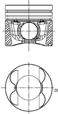 KOLBENSCHMIDT PİSTON SEKMAN TAKIM 83,25 MM 651 MOTOR 0.25 (A6510301017)