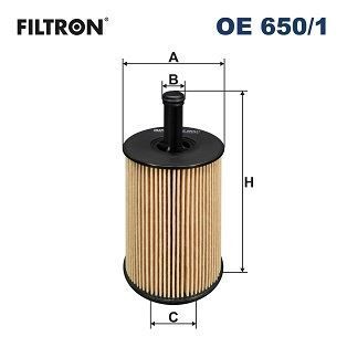 FILTRON YAĞ FİLTRESİ T5 CADDY POLO (071115562C)